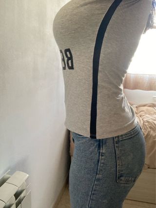 Camiseta deportiva gris Decathlon