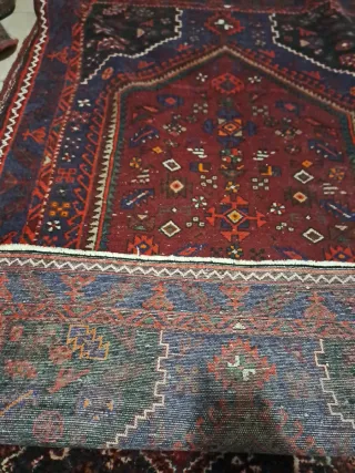 Tappeto Persiano Lana Rosso Blu