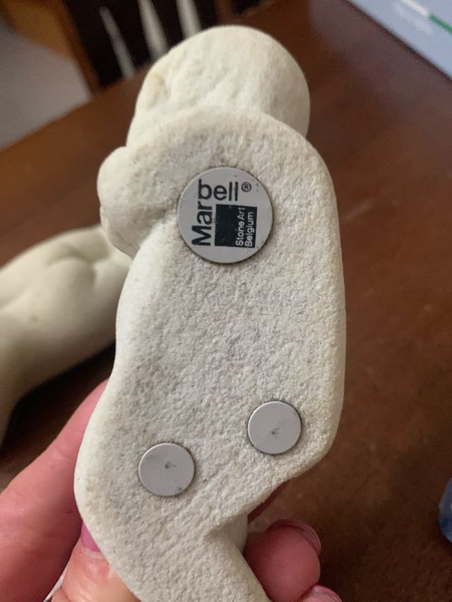 2 Bomboniere Bimbo Bimba Pietra