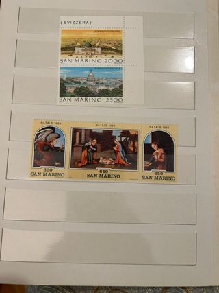 Album francobolli da collezione