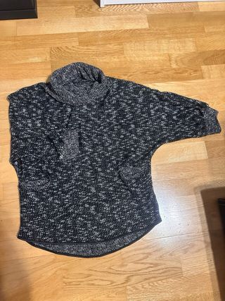 Jersey de punto L cuello alto