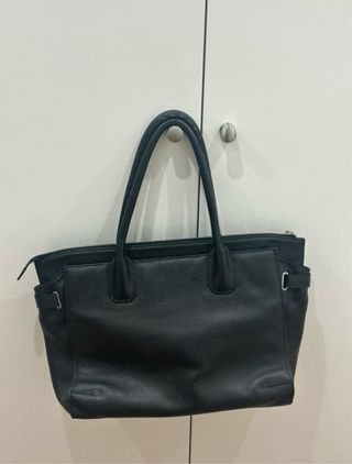 Bolso Shopper Tous Negro Piel