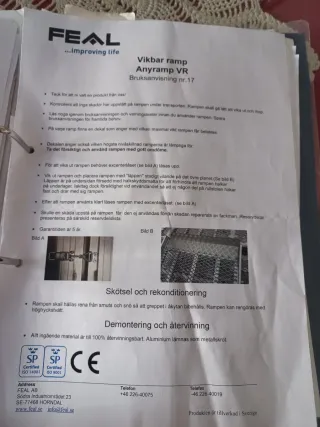 Rampa Aluminio 280cm x 86cm