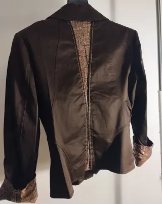 Chaqueta Roccobarocco Mujer Marrón