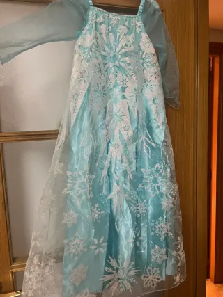 Vestido Elsa Frozen
