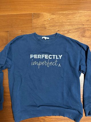 Sudadera Scalpers azul Perfectly imperfect