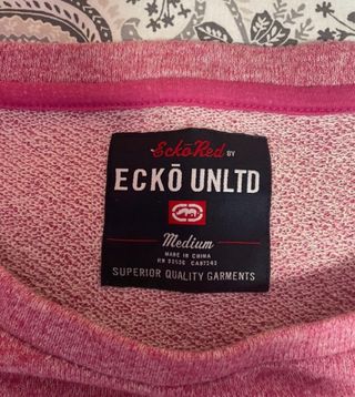 Sudadera Ecko Unltd Rosa Mujer