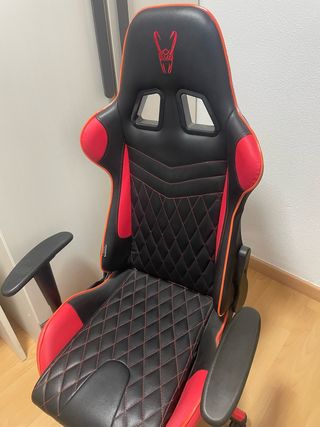Silla Gaming Negra y Roja