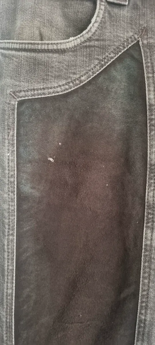 Jeans Jeckerson uomo grigio patch tg36