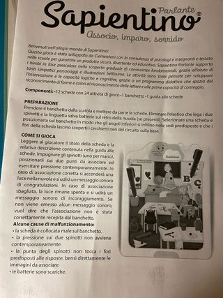 Sapientino Parlante Clementoni