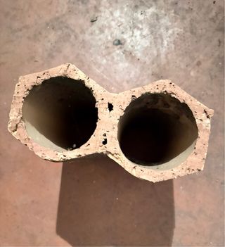 Botellero modular terracota
