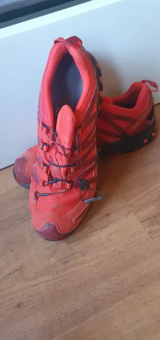Zapatillas Salomon Gore-Tex Trail Running Rojas