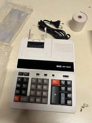 Calculadora Electrónica Impresora ELCO EO-1057