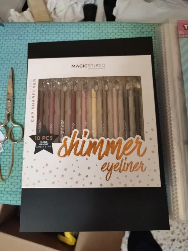 MAGICSTUDIO 10 Lápices Shimmer Eyeliner