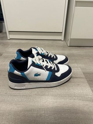 Lacoste Zapatillas Blancas y Azules
