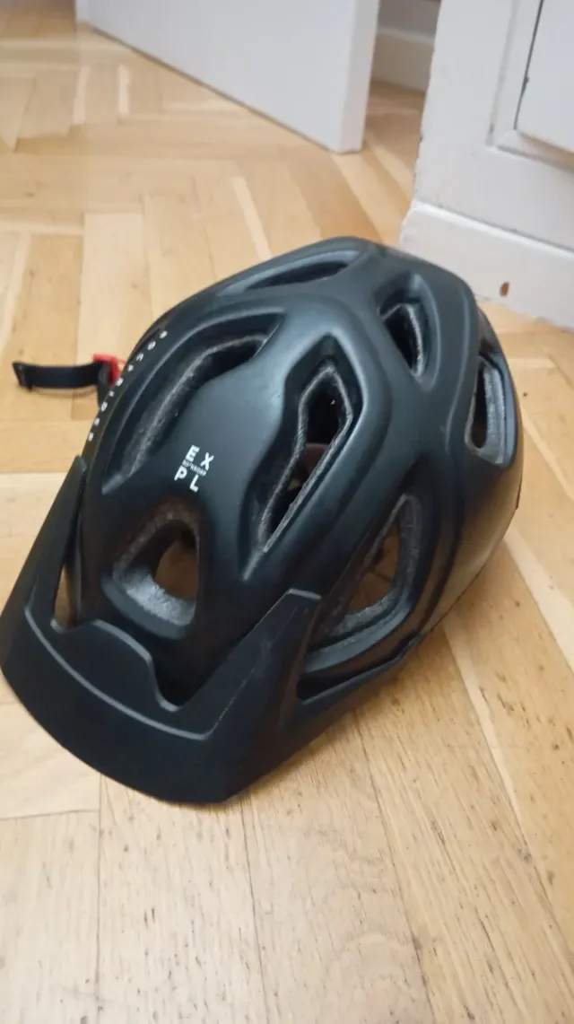 Casco Bicicleta Nero Taglia L