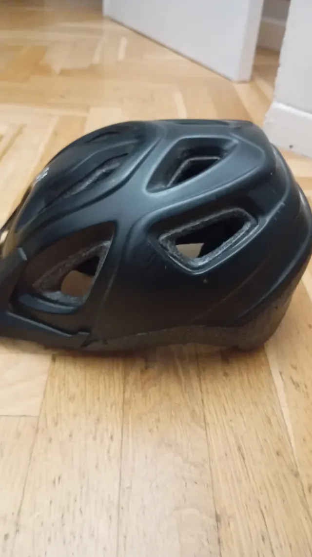 Casco Bicicleta Nero Taglia L
