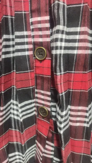 Falda Zara Plisada Botones Talla S