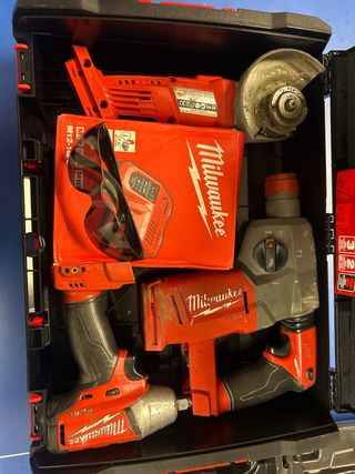 Lote Herramientas Milwaukee