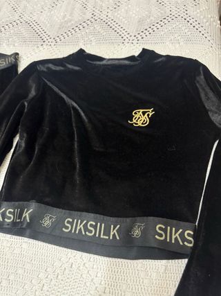 Conjunto chándal terciopelo SikSilk mujer