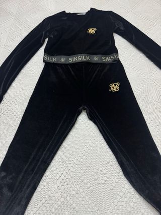 Conjunto chándal terciopelo SikSilk mujer
