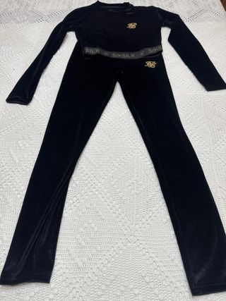 Conjunto chándal terciopelo SikSilk mujer
