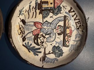 4 Antichi piatti decorativi VIVES