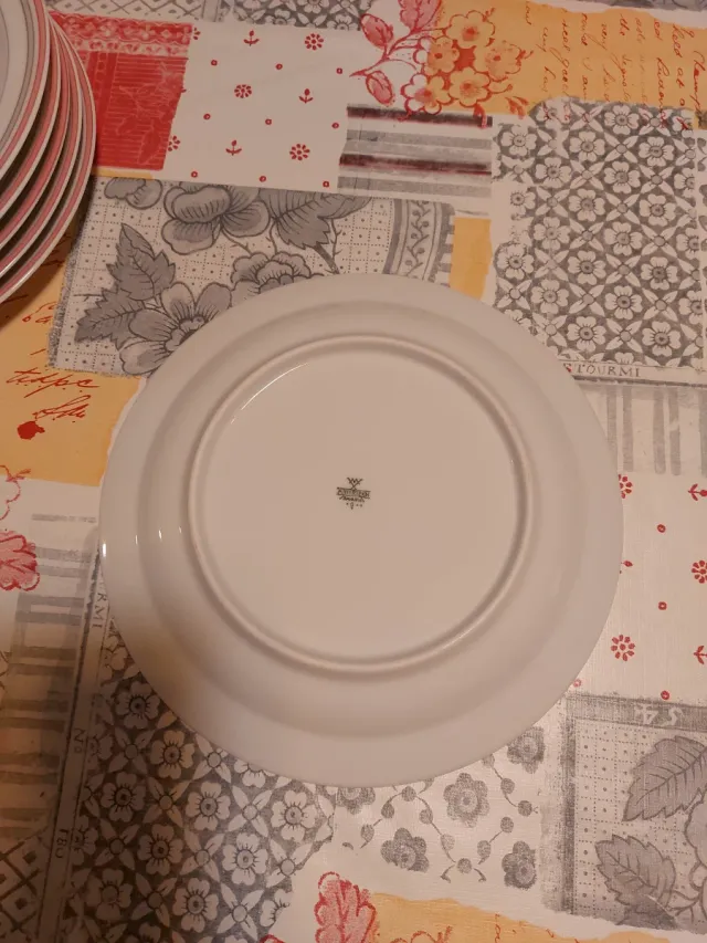 Lote 6 Platos Llanos Porcelana