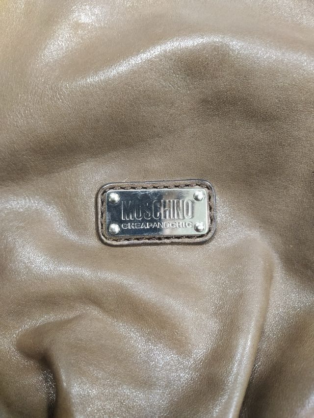 Borsa Moschino Donna Pelle Marrone