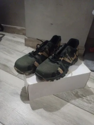 Zapatos de seguridad camuflaje
