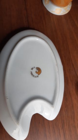 Set 2 tazzine caffè vintage porcellana