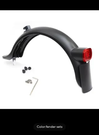 Guardabarros Patinete Xiaomi con Luz