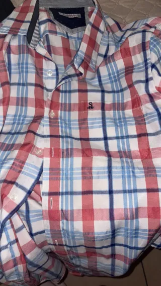 Camisa cuadros hombre Talla L