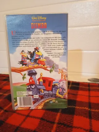 Dumbo VHS Clásicos Disney Español