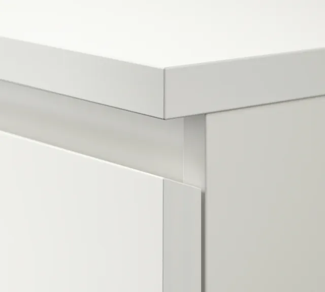 Comodino IKEA MALM bianco