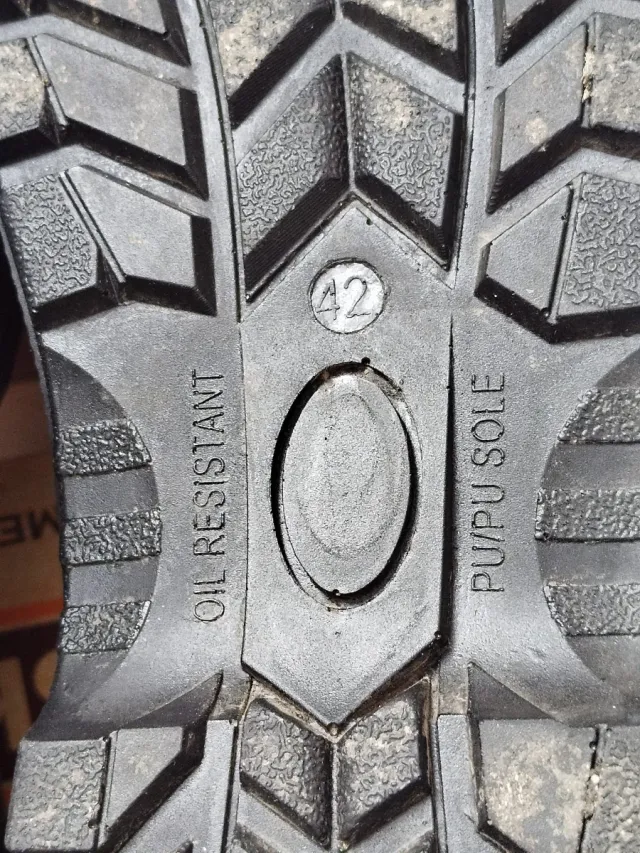 Botas de trabajo seguridad negras y azules