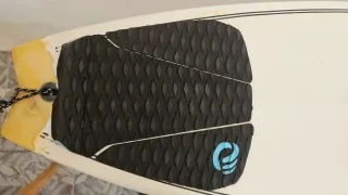 Tabla Surf Hot Buttered fishtail 6'2 + leash + gri