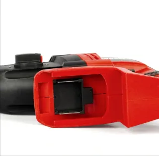 Taladro percutor inalámbrico WOSAI con batería.