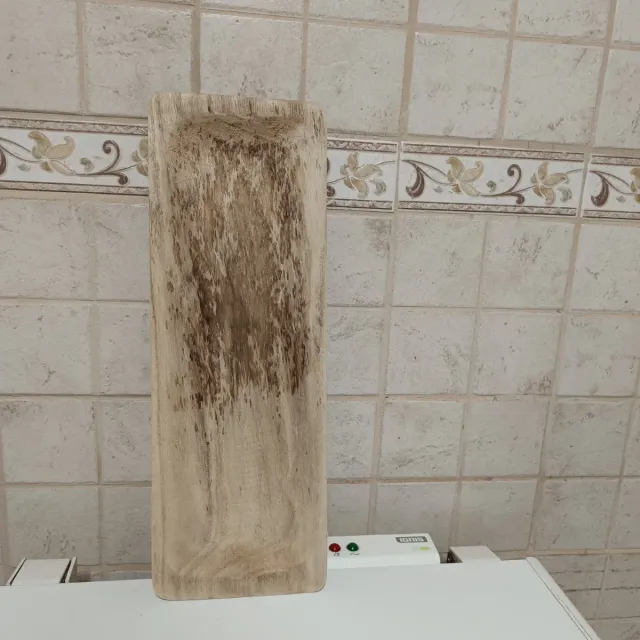 Bandeja madera natural rústica