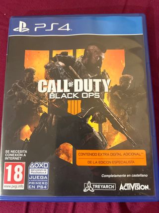 Call of Duty Black Ops 4 PS4
