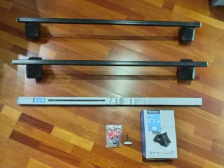 Baúl de techo maletero portaequipaje kit completo