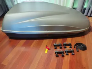 Baúl de techo maletero portaequipaje kit completo