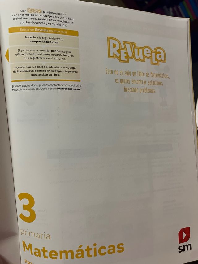 REVUELA MATEMÁTICAS 3, PRIMER TRIMESTRE