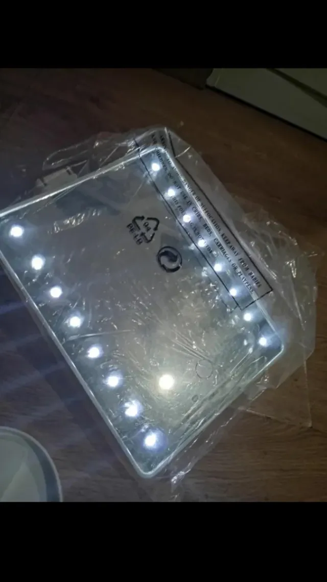 Espejo Maquillaje con Luz LED