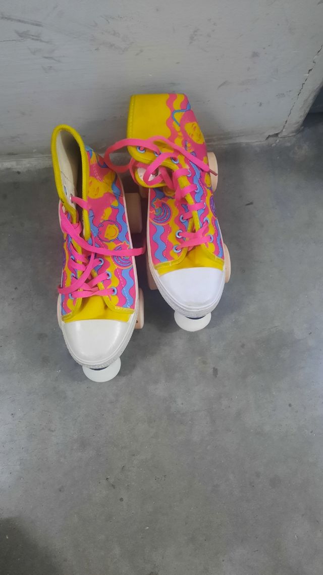 Patines de ruedas con diseño divertido