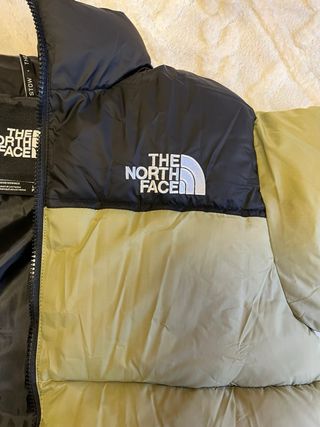 The North Face Chaqueta Verde y Negra