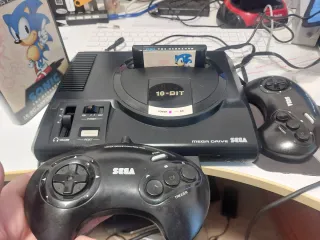 SEGA Mega Drive Consola Negra