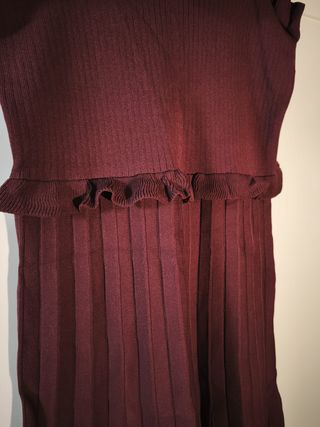 Vestido Zara S Morado