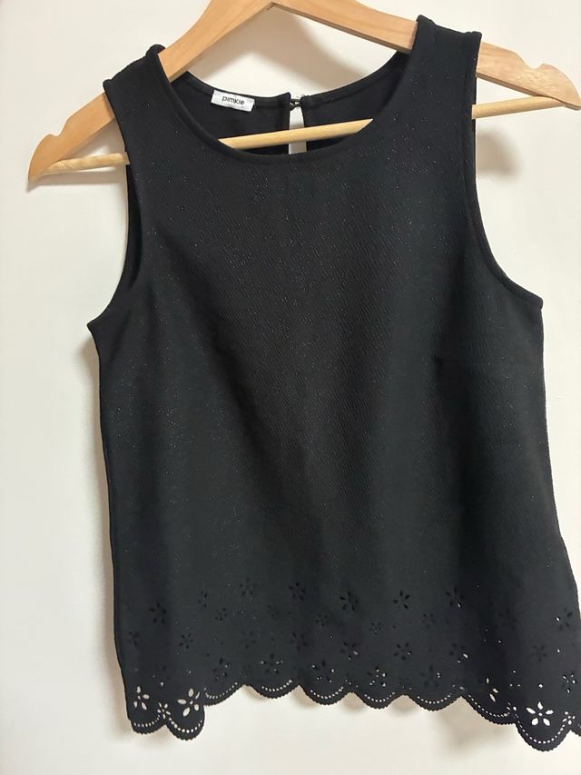 Camiseta Pimkie Negra Talla S/36