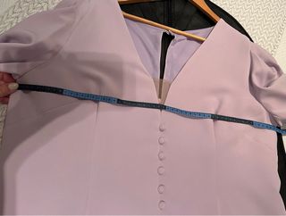 Vestido midi Betzzia morado talla 50